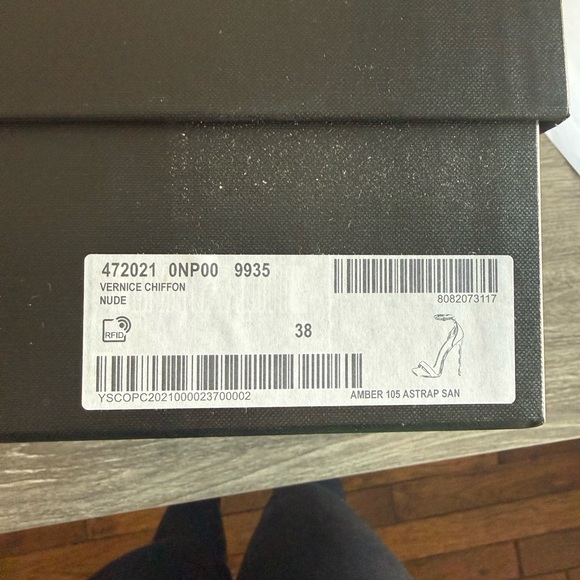 Saint Laurent Chic Tan Stiletto Heels - Picture 10 of 12